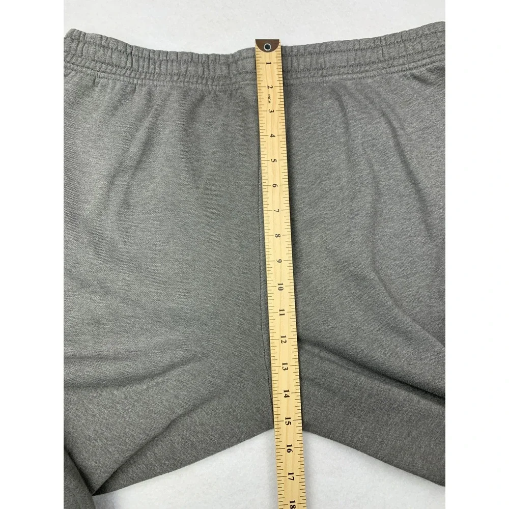 The North Face Sweatpants Mens Large Gray‎ Fleece Joggers Elastic Cuff Pants L